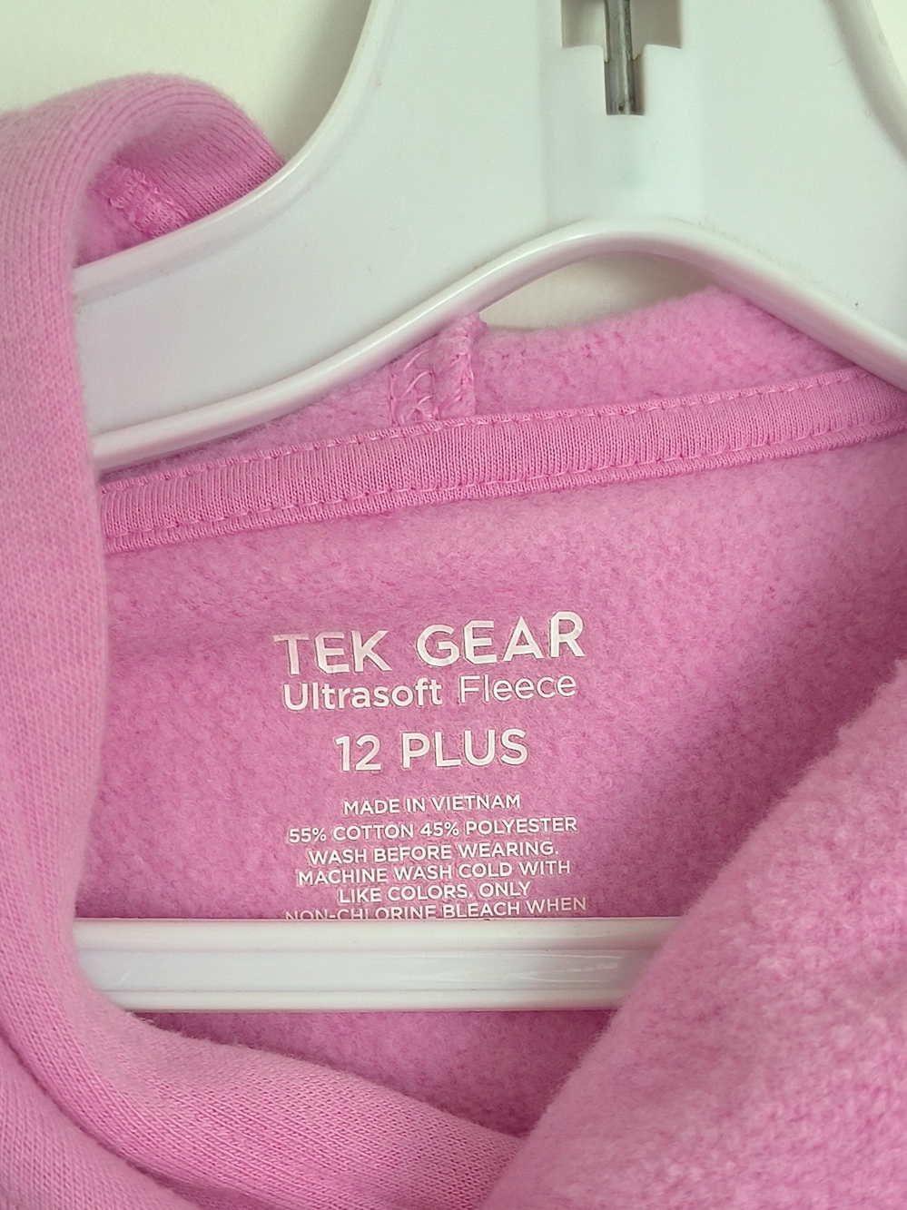 Tek Gear Ultrasoft Fleece Pullover - Pink